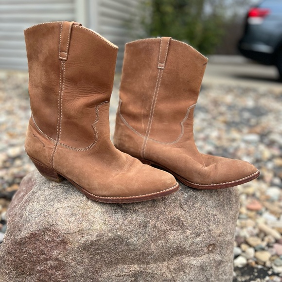 Vintage Francesco Bosi cowboy boots.          Size 11 - Womens - Boho - Ankle - Picture 3 of 5